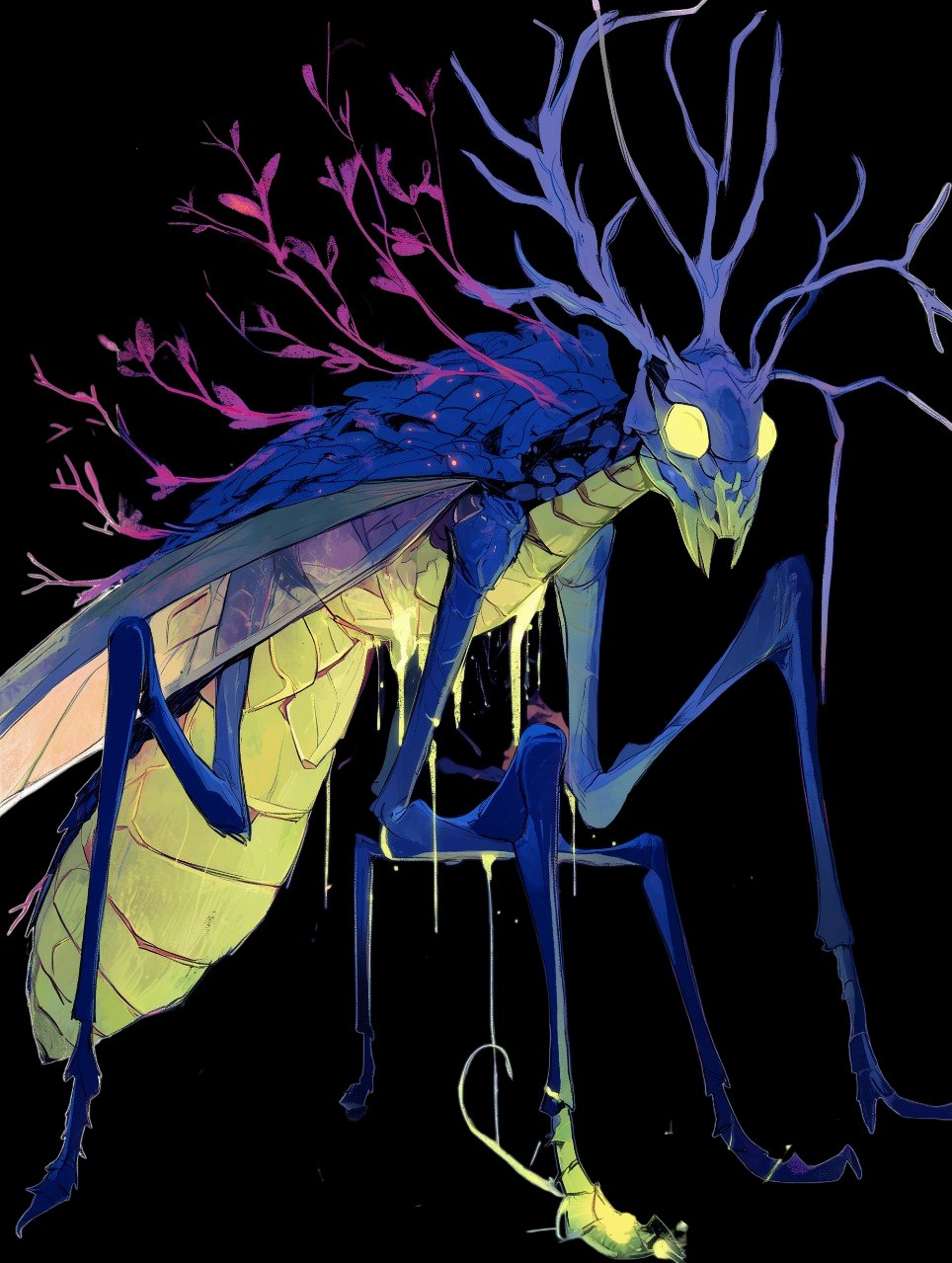 Zone 2 Elite: Parasite Queen enemy concept art